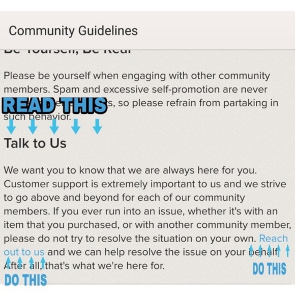 POSHMARK Zero Tolerance Policy - Picture 7 of 7